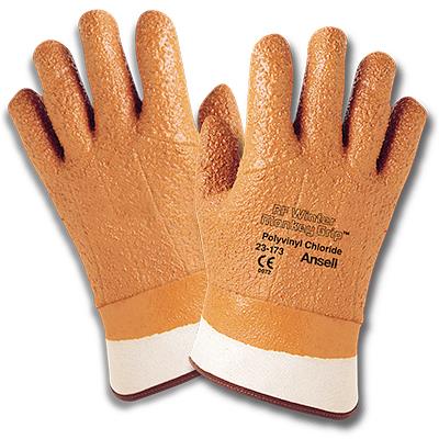 WINTER MONKEY GRIP SAFETY CUFF ROUGH - Insulated Supported Gloves